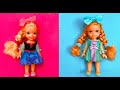 Elsa and Anna toddlers swap clothes