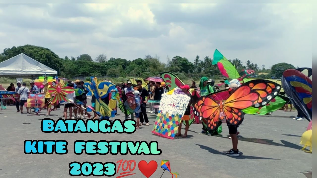 Batangas Kite Festival 2023🪁 kitayan/pagandahan/on the spot kite making💯❤️🪁