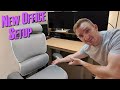 New Office Time!  - Colamy Lumidesk Adjustable Desk &amp; Aerix Chair Review