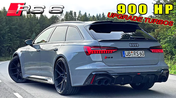900HP AUDI RS6 C8 has BIG TURBOS // REVIEW on AUTOBAHN
