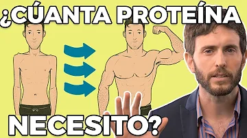 ¿Realmente necesitas proteínas?