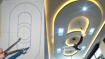 How to mark new perfect pop false ceiling design | khushab ceiling point