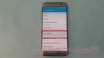 Samsung Galaxy S7 Edge : How to Enable or disable Voice Assistant menu in Direct Access