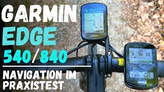 Garmin Edge 540 vs 840 Navigation Test