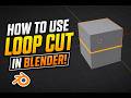 Blender Beginner Series Day 6 - How to use loop cut in Blender! (Quick and Easy)!