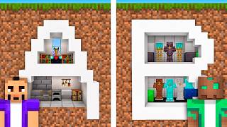 Hice Trampas con CONSTRUCCIONES de LETRAS en Minecraft!