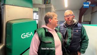 On Ne Reviendrait Pas En Arrière , Sabine Et Cédric Satisfaits De Leur Robot De Traite Gea