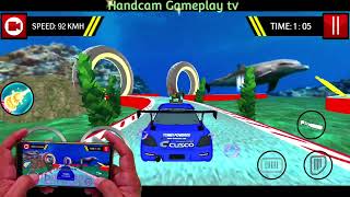 impossible underwater harpoon car  this time trial level can't be passed Android Handcam gameplay screenshot 4