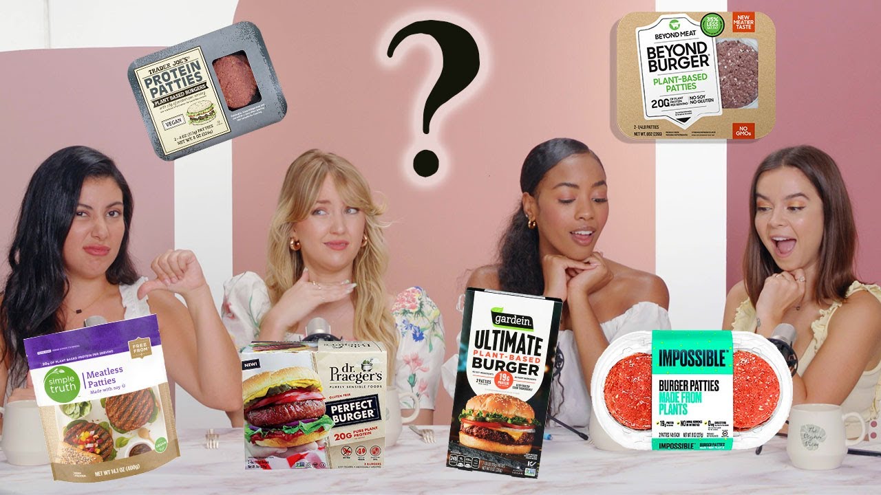 WHICH VEGAN BURGER IS BEST Blind Taste Test YouTube which-vegan-burger-is-best-blind-taste-test-youtube