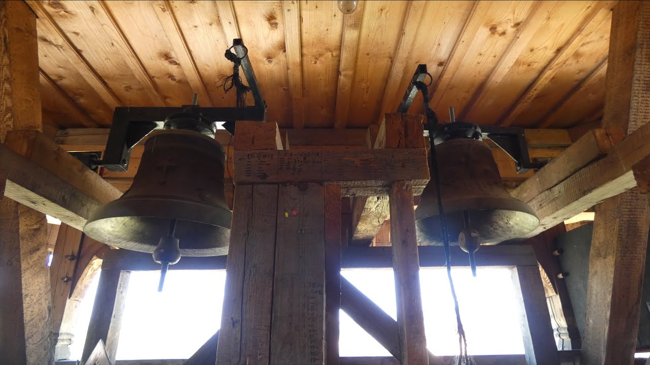 [RO] Vişeu din Mijloc (MM) - Clopotele de la Biserica ortodoxă Sf. Constantin și Elena