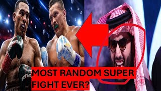 Turki Alalshikh RANDOM Super Fight? Usyk vs Benavidez 2027? - Boxing News
