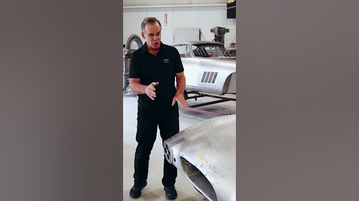 Peter Klutt talking about recent body and metal work LMC has done for a 1952 Allard J2R #allardj2r