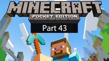 Minecraft Pocket Edition Gameplay Part 43: Greenland Hills
