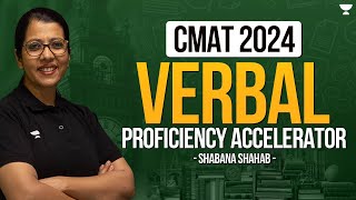 CMAT 2024 Verbal Proficiency Accelerator Session with Shabana Shahab. by Unacademy CAT 2,073 views 1 month ago 15 minutes