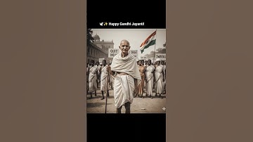 🌿 Happy Gandhi Jayanti 2025 – Tribute to Bapu