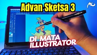 ADVAN SKETSA 3 di mata Illustrator #advansketsa3