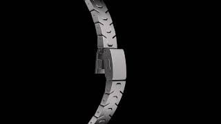 Elevate your wrist game. Meet the titanium band for Apple Watch. ✨