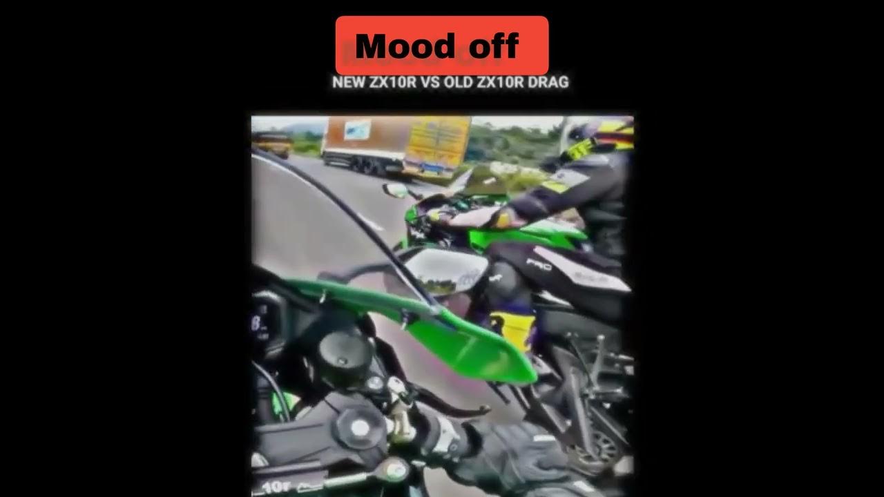 new zx 10r vs old zx10 race YouTube