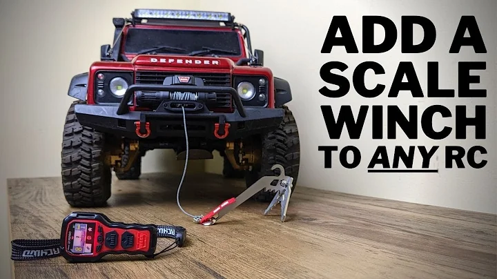 Transform Your RC with a Winch: Installing the RC4WD Remote Winch