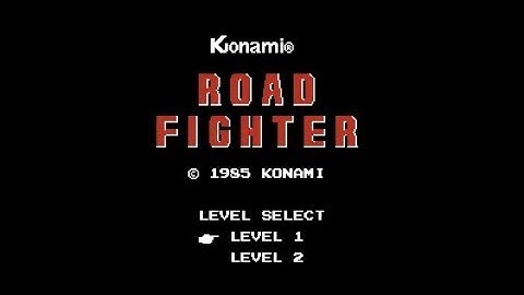 [NES] Road Fighter Longplay(2 loops)