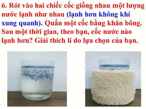 Lớp 4 - Môn: Khoa học - Bài ghép: Vật chất và Năng lượng (Tuần 28 - 05/5/2020)