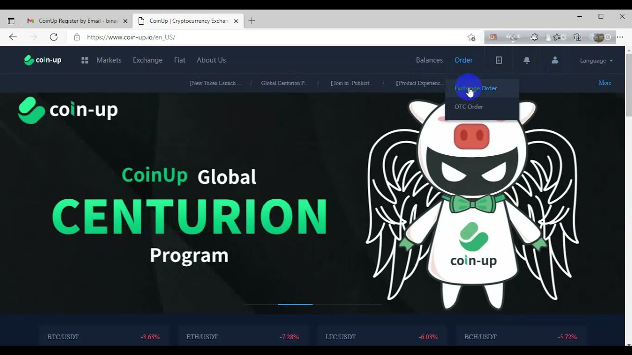 How to create account on CoinUp Exchange | CoinUp Registration | Crypto Trading