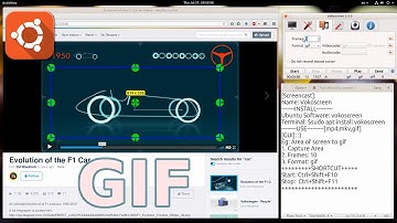 [GIF] Animation Maker: Vokoscreen | Screen Capture to Animation GIF | Linux