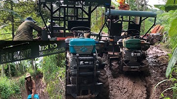 #review 2 XE CÔNG NÔNG CẦU ĐẨY CHỞ LÚA QUÁ KHỎE. 