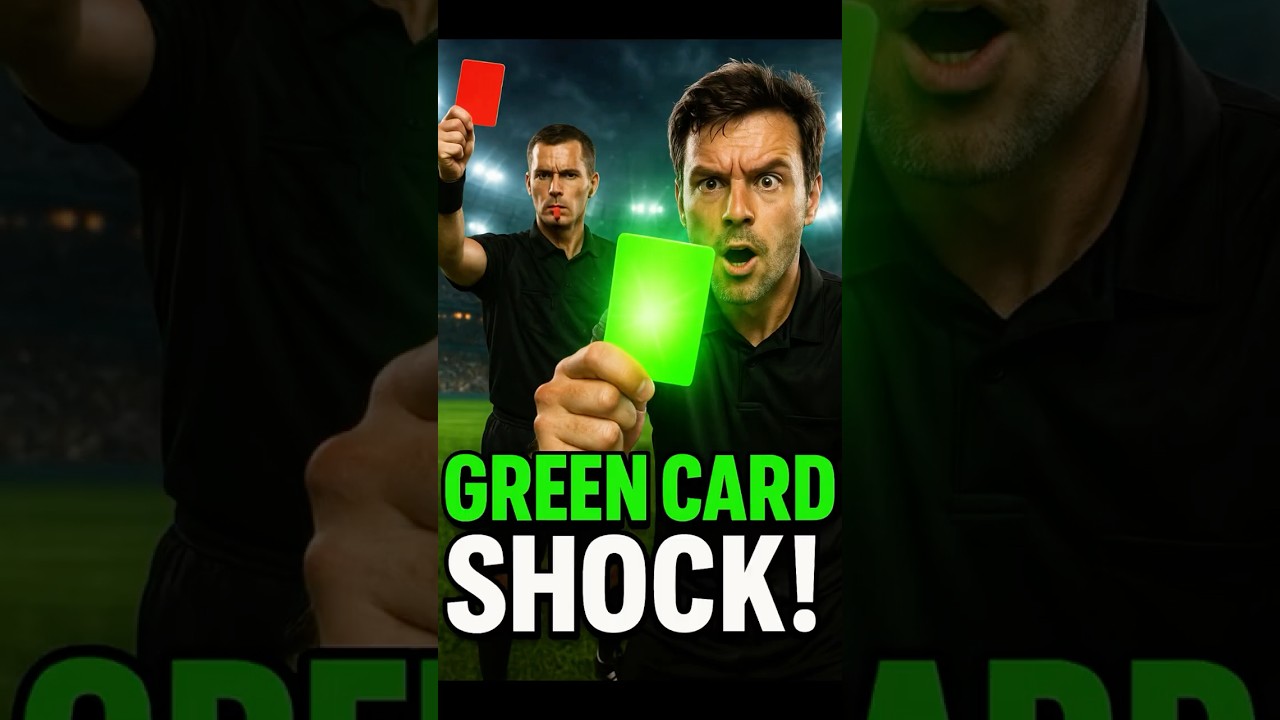 U-20 World Cup Shock: Green Card Changes Football Forever! ⚽🟢