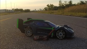 ARRMA VENDETTA SINGLE 3S 124MPH#teamonyx #arrmarc #tppower #speedrun