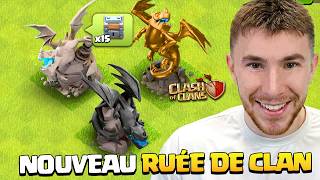 Nouvel Évènement Ruée De Clan Dragon Clash Of Clans