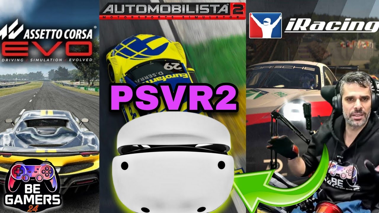 Sony PSVR2: come va in SIMRACING PCVR? - YouTube