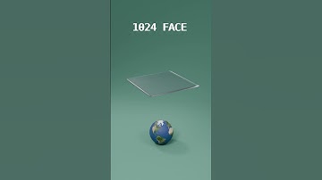 3D Cloth simulation World map | ASMR simulation in #blender