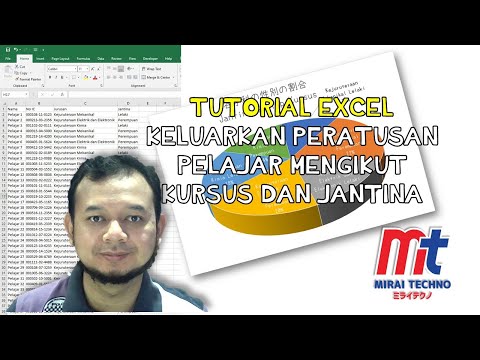 Tutorial Excel   Pelajar Ikut Jantina