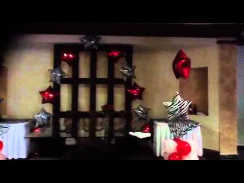 Decoracion temática zebra print xv años youtube