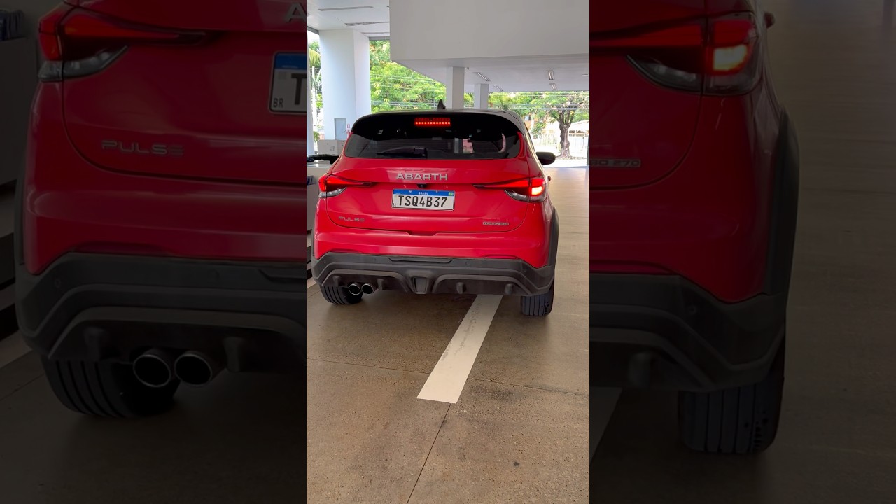 Ouça o som do motor do Pulse Abarth 2026 Fiat 