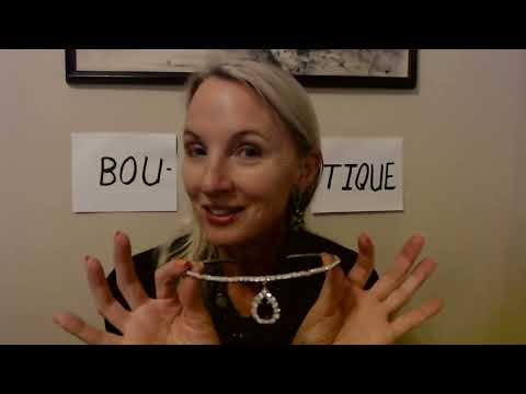 ASMR | Boutique Shop Order w/Rhinestones & Thunder (Whisper & Soft Spoken)