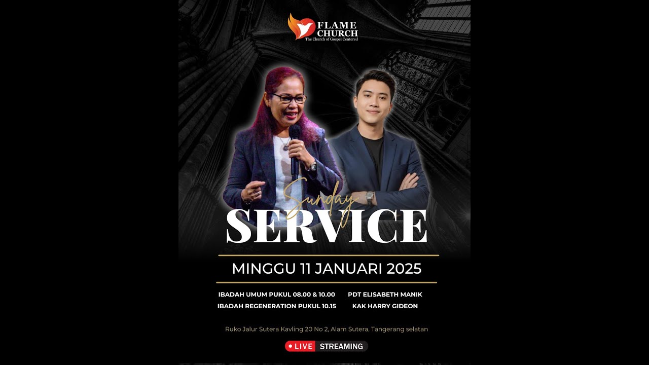 Ibadah Raya GBI Flame Alam Sutera