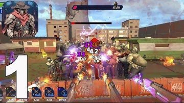 Bulletstorm: Zombie Waves - Gameplay Walkthrough part 1(Android)