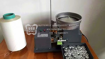 Fully-auto bobbin winder: Butterfly brand computerized embroidery machine