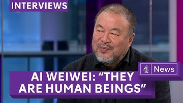Ai Weiwei on the migrant crisis - the subject of his new film (Extended interview)
