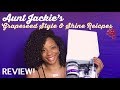 AUNT JACKIE’S GRAPESEED STYLE & SHINE RECIPES COLLECTION 🍇 | July Curlbox 2019 (REVIEW)