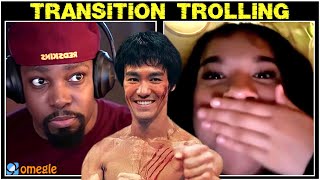 TRANSFORMING into STRANGERS on OMEGLE (Transition Prank)