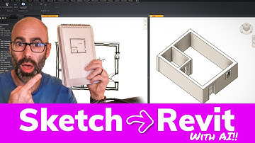 AI in Architecture: 2D to 3D Revit Model in Seconds