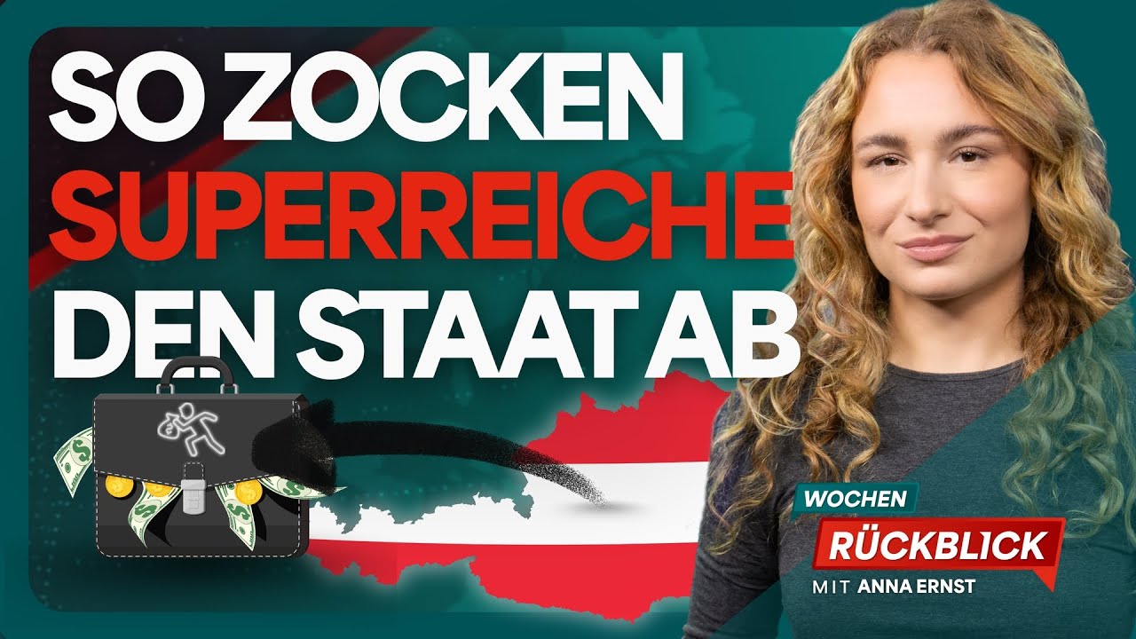 So zocken Superreiche den Staat ab | Wochenrückblick mit Anna Ernst