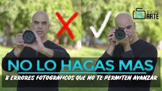 8 ERRORES FOTOGRAFICOS QUE NO TE PERMITEN AVANZAR  CONSEJOS PARA MEJORAR TUS FOTOS