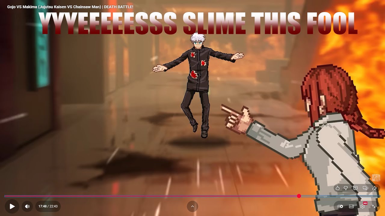 Gojo VS Makima death battle was GAS