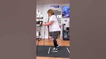 Janet a below knee prosthetic leg exercises for new amputees