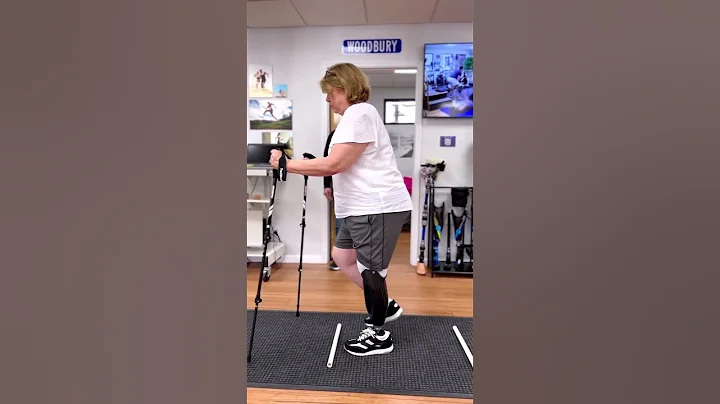 Janet a below knee prosthetic leg exercises for new amputees