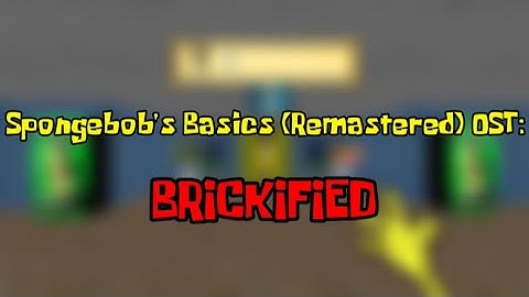 Brickified - Spongebob